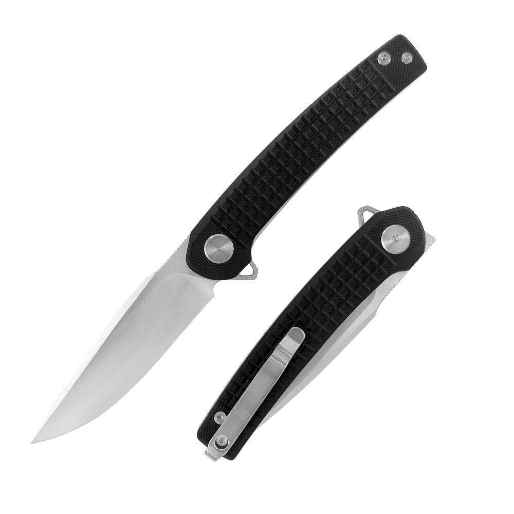 ForestHero D2 blade G10 handle camping pocket knife