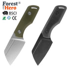 ForestHero 5cr15 blade G10 handle camping hunting knife