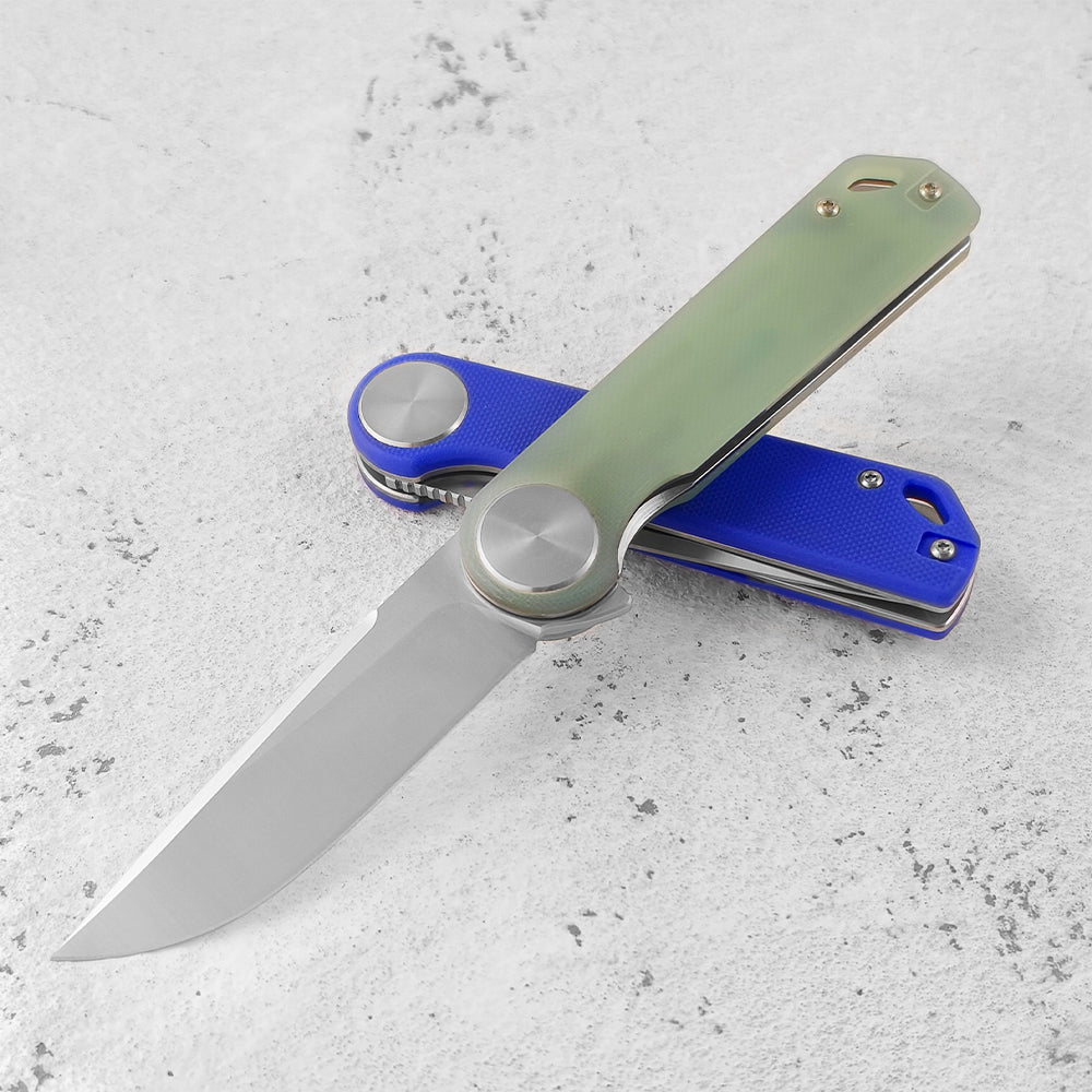 ForestHero D2 blade G10 handle camping pocket knife