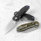 ForestHero D2 blade G10 handle camping pocket knife