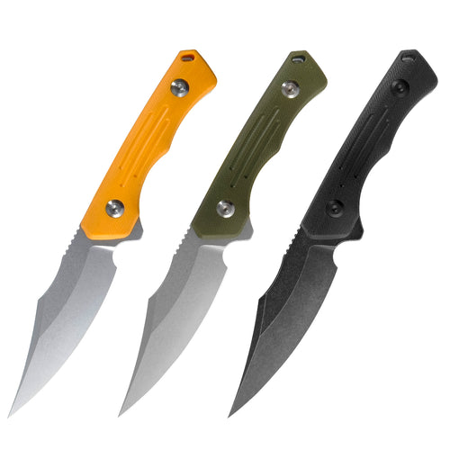 ForestHero D2 blade G10 handle camping hunting knife