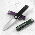 ForestHero D2 blade G10 handle camping pocket knife