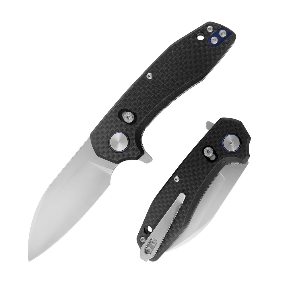 ForestHero D2 blade G10 handle camping pocket knife