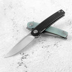 ForestHero D2 blade G10 handle camping pocket knife