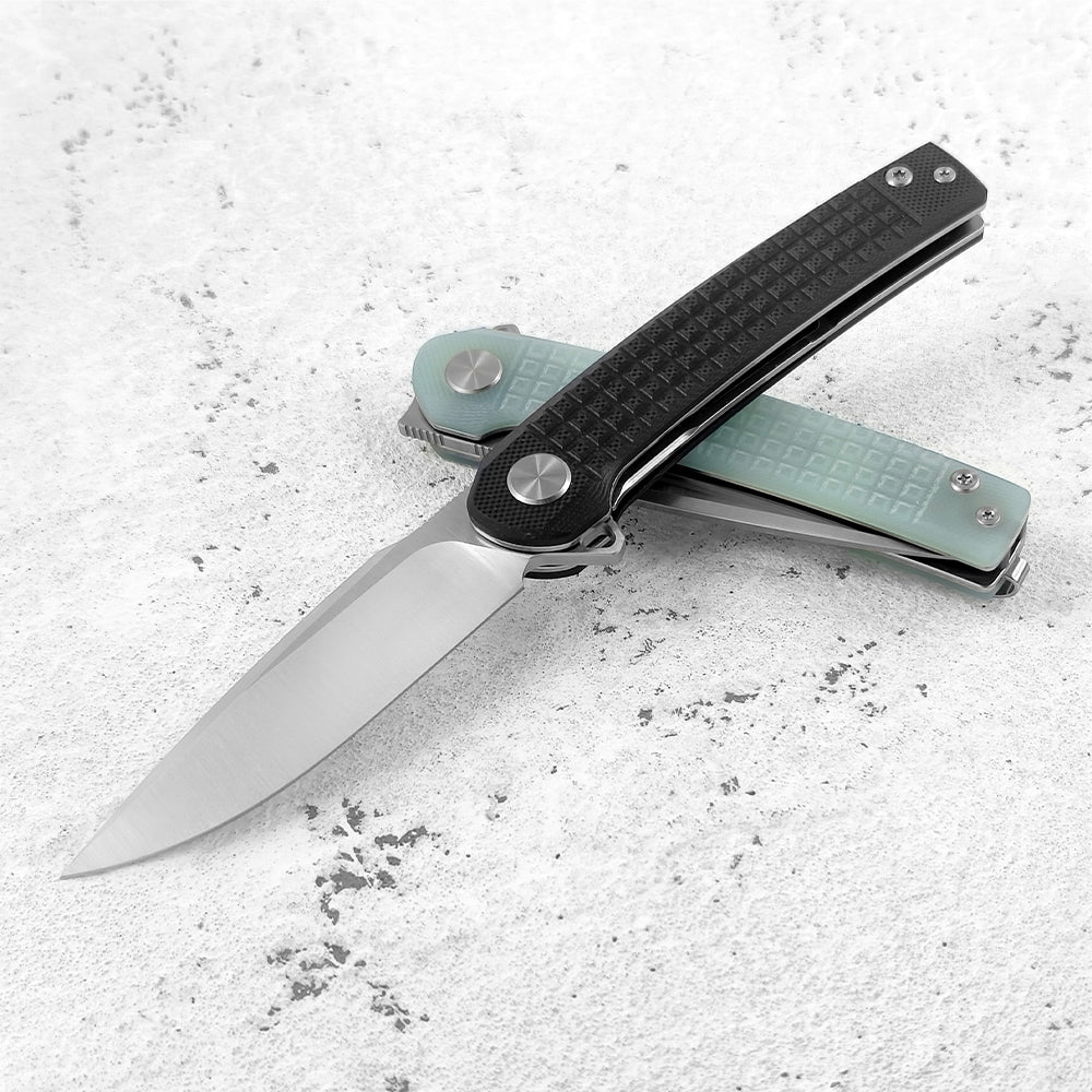 ForestHero D2 blade G10 handle camping pocket knife