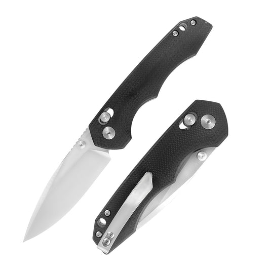 ForestHero D2 blade G10 handle camping pocket knife