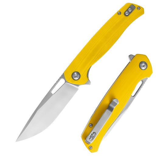 ForestHero D2 blade G10 handle camping pocket knife