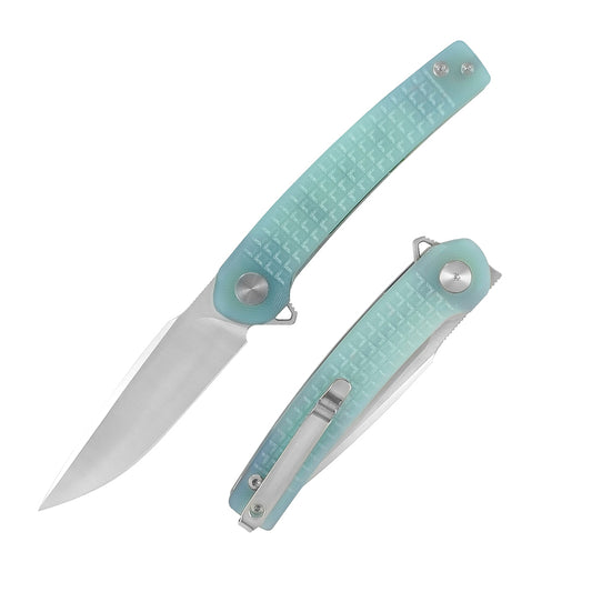 ForestHero D2 blade G10 handle camping pocket knife
