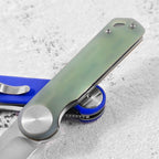 ForestHero D2 blade G10 handle camping pocket knife
