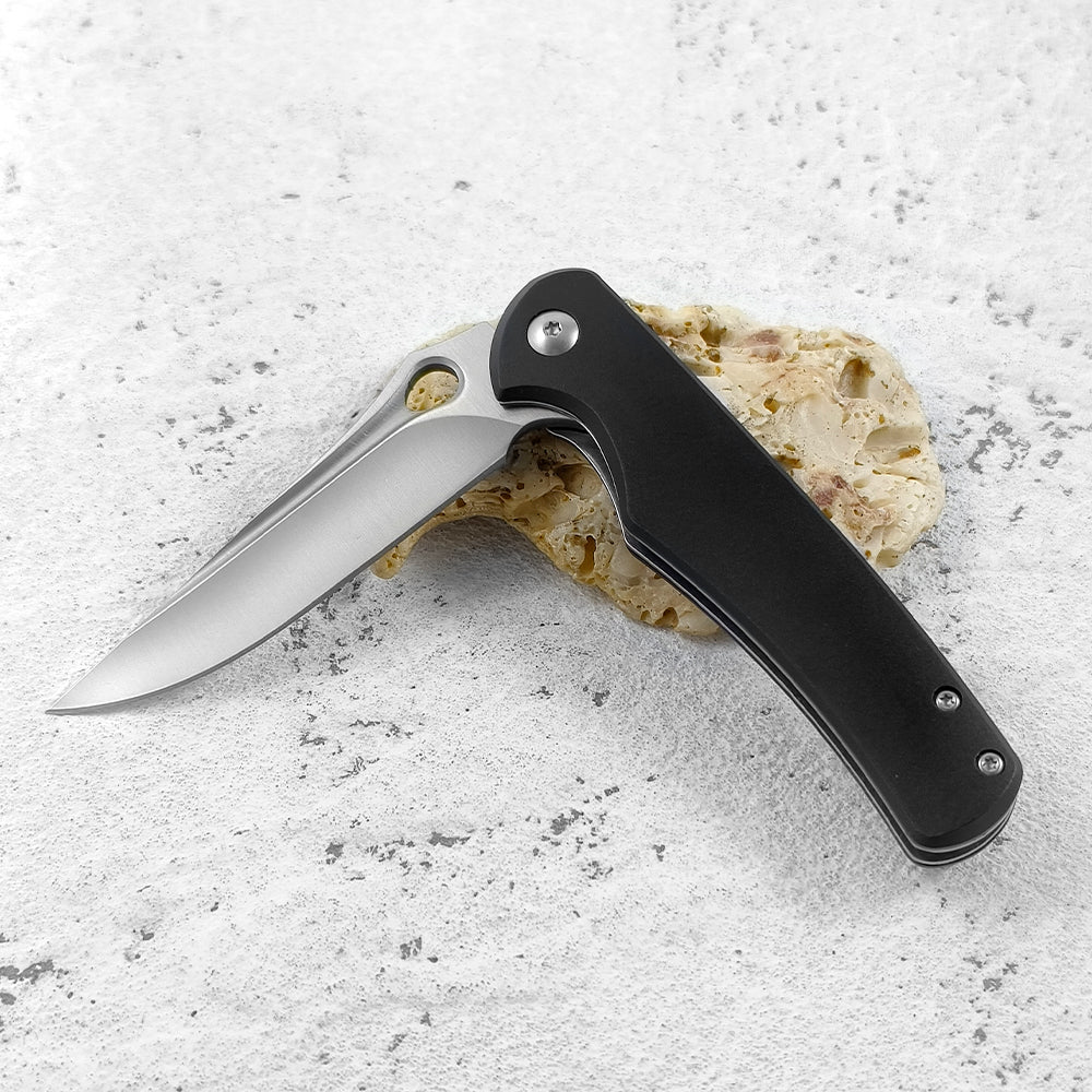 ForestHero D2 blade G10 handle camping pocket knife