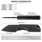 ForestHero 5cr15 blade G10 handle camping hunting knife