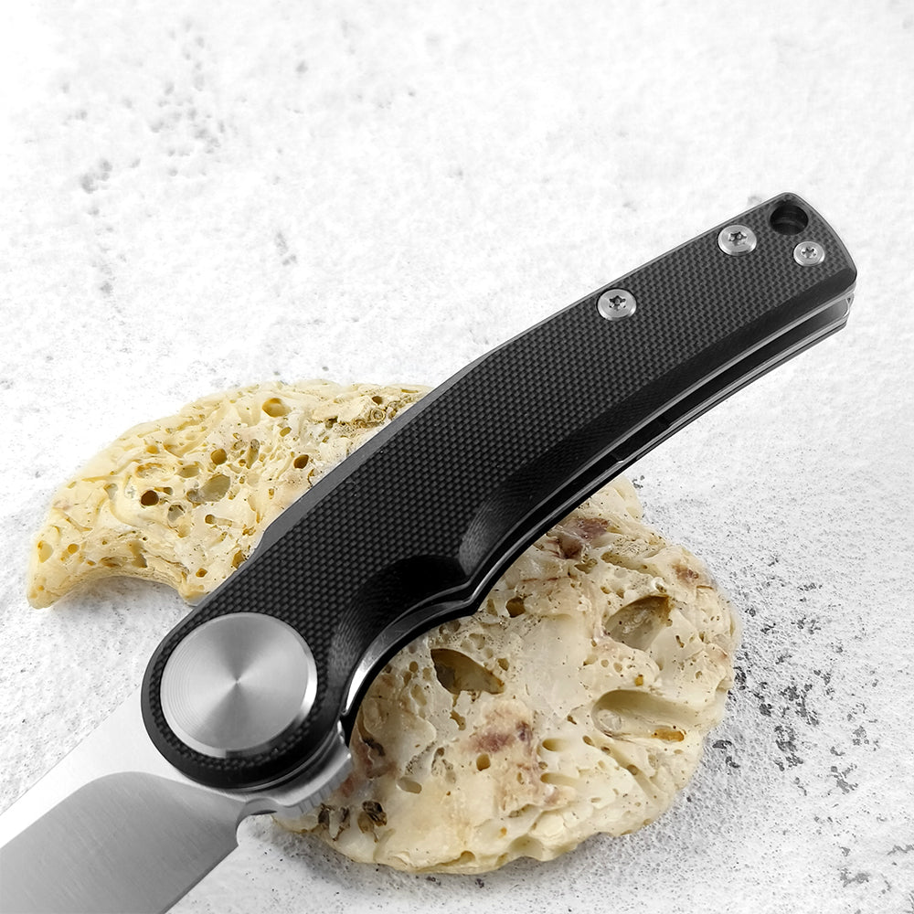 ForestHero D2 blade G10 handle camping pocket knife