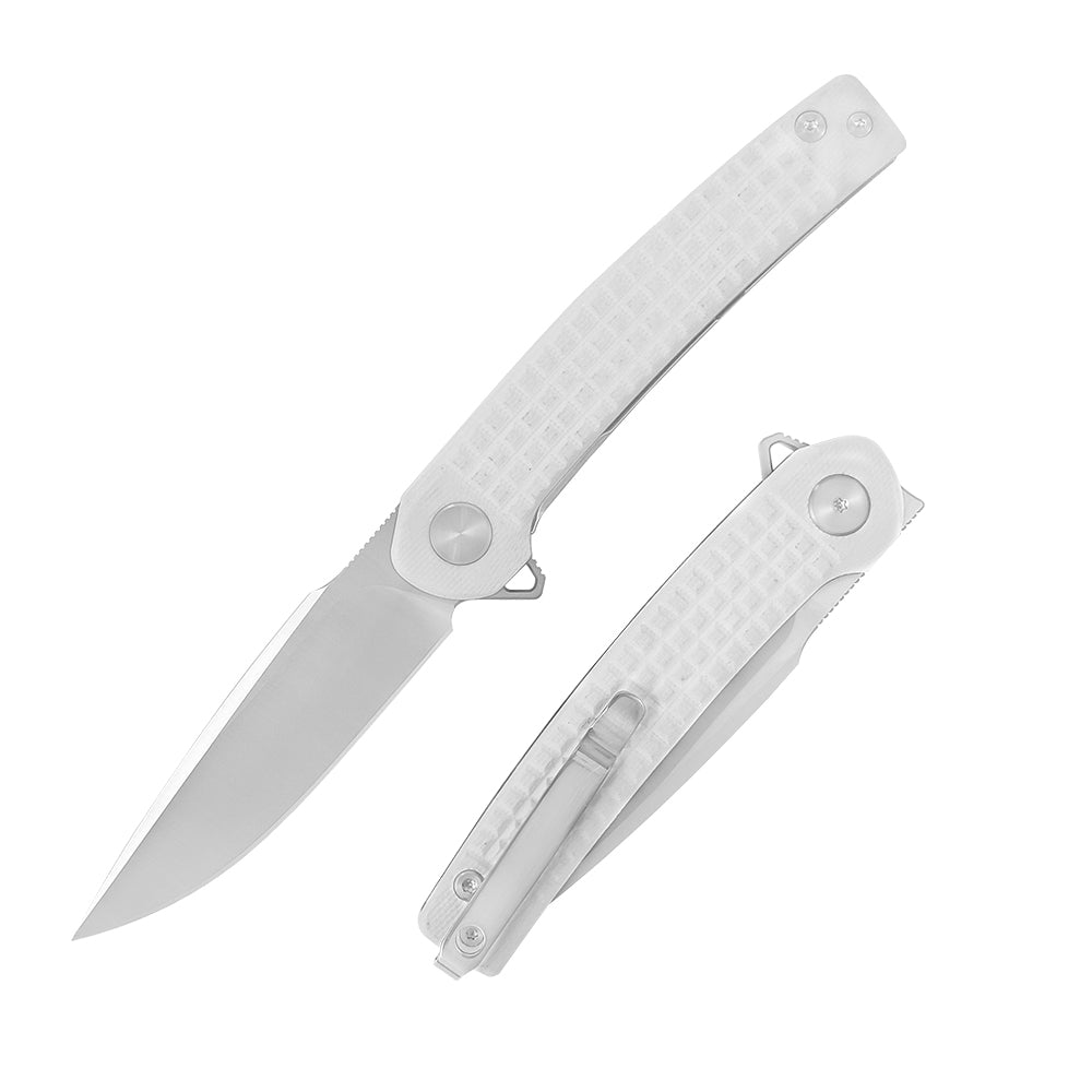 ForestHero D2 blade G10 handle camping pocket knife