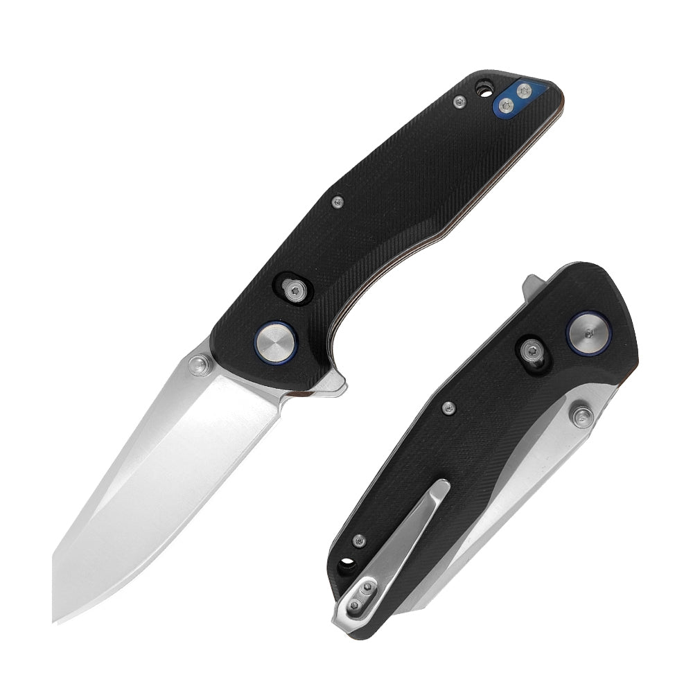 ForestHero D2 blade G10 handle camping pocket knife