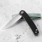 ForestHero D2 blade G10 handle camping pocket knife