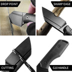 ForestHero 5cr15 blade G10 handle camping hunting knife