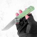 ForestHero D2 blade G10 handle camping pocket knife