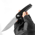 ForestHero D2 blade G10 handle camping pocket knife