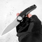 ForestHero D2 blade G10 handle camping pocket knife