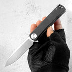 ForestHero D2 blade G10 handle camping pocket knife