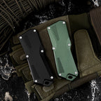ForestHero stainless steel blade aluminum handle camping pocket utility knife
