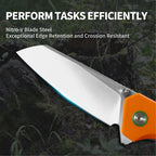 ForestHero 14C28N blade G10 handle camping pocket knife