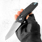 ForestHero D2 blade G10 handle camping pocket knife