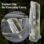 ForestHero D2 blade G10 handle camping pocket knife