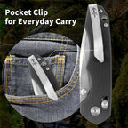 ForestHero D2 blade G10 handle camping pocket knife