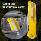 ForestHero D2 blade G10 handle camping pocket knife
