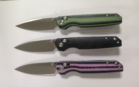 ForestHero D2 blade G10 handle camping pocket knife