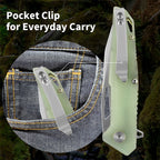 ForestHero D2 blade G10 handle camping pocket knife