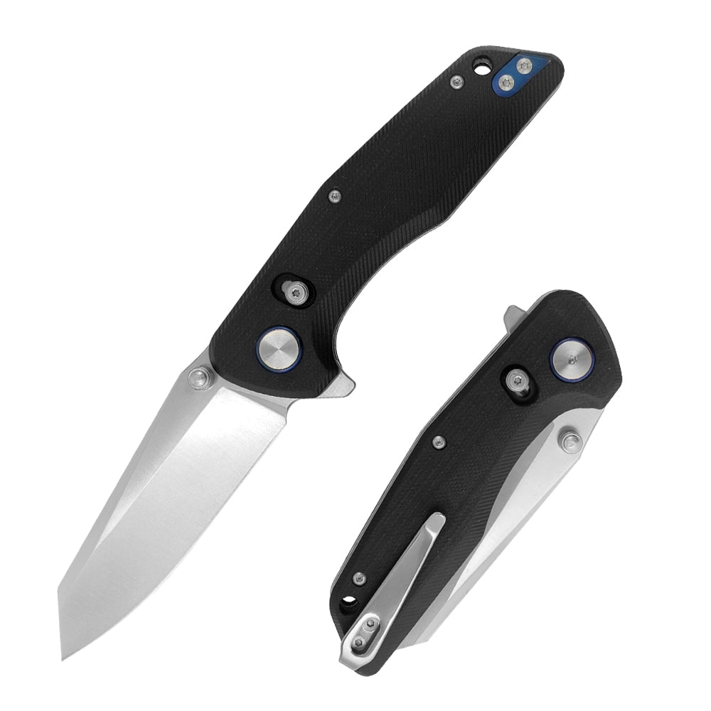 ForestHero D2 blade G10 handle camping pocket knife