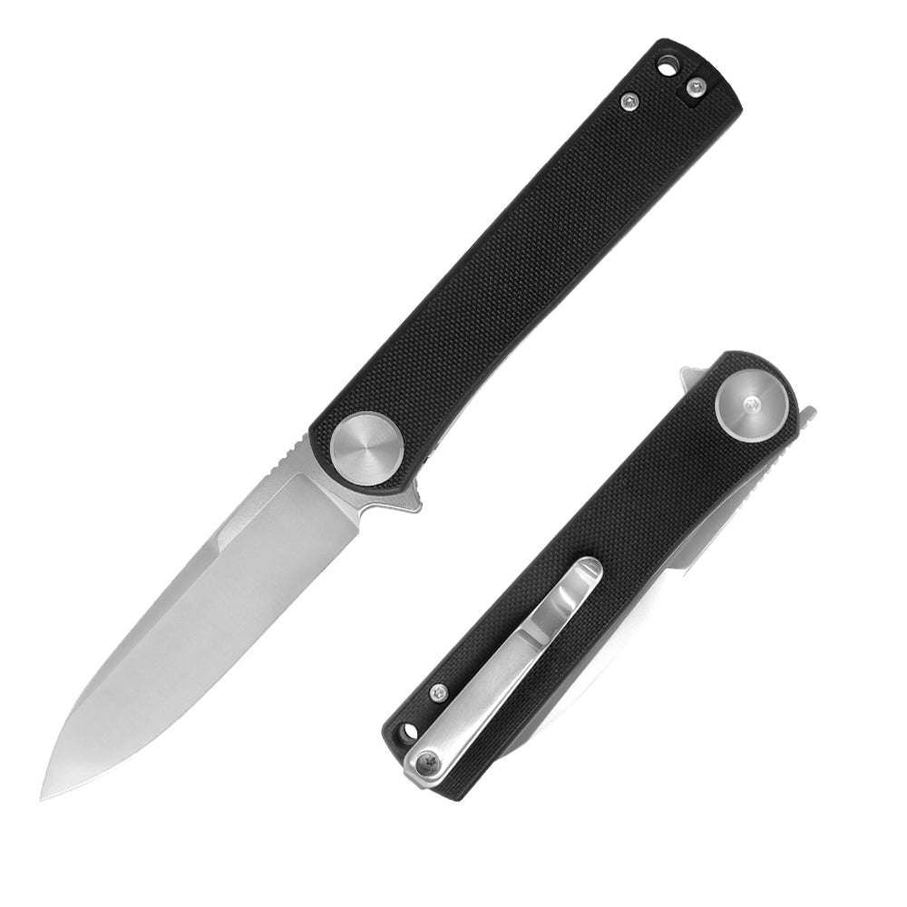 ForestHero D2 blade G10 handle camping pocket knife