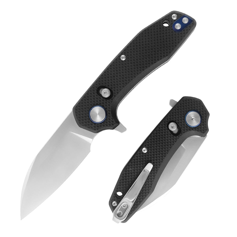 ForestHero D2 blade G10 handle camping pocket knife