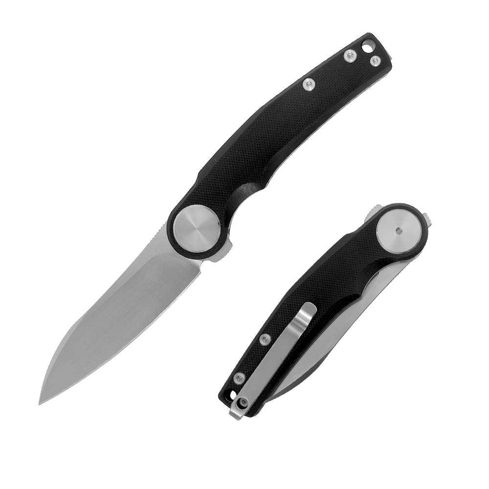 ForestHero D2 blade G10 handle camping pocket knife