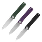 ForestHero D2 blade G10 handle camping pocket knife