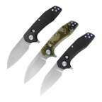 ForestHero D2 blade G10 handle camping pocket knife