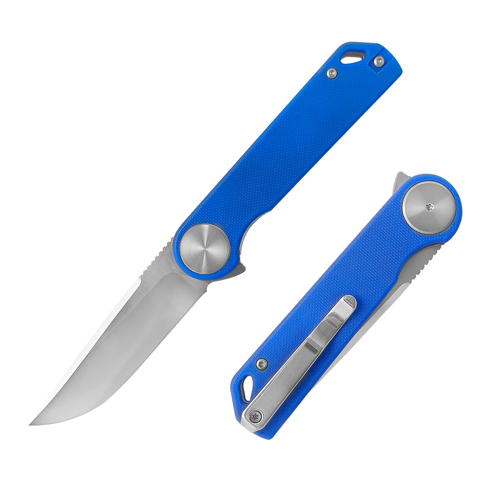 ForestHero D2 blade G10 handle camping pocket knife