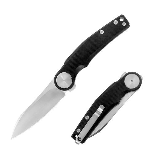ForestHero D2 blade G10 handle camping pocket knife
